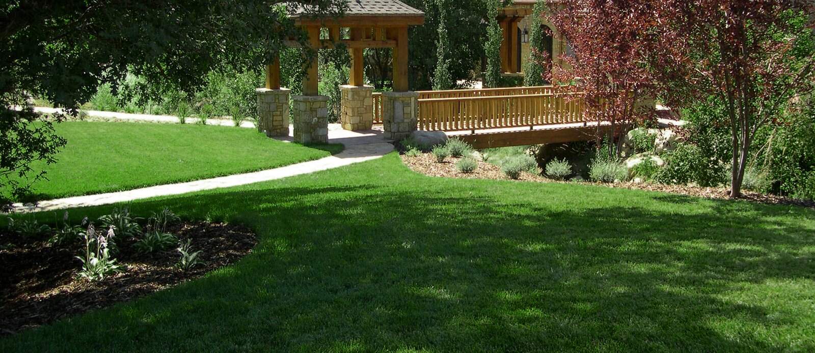 Sod install on commercial Job