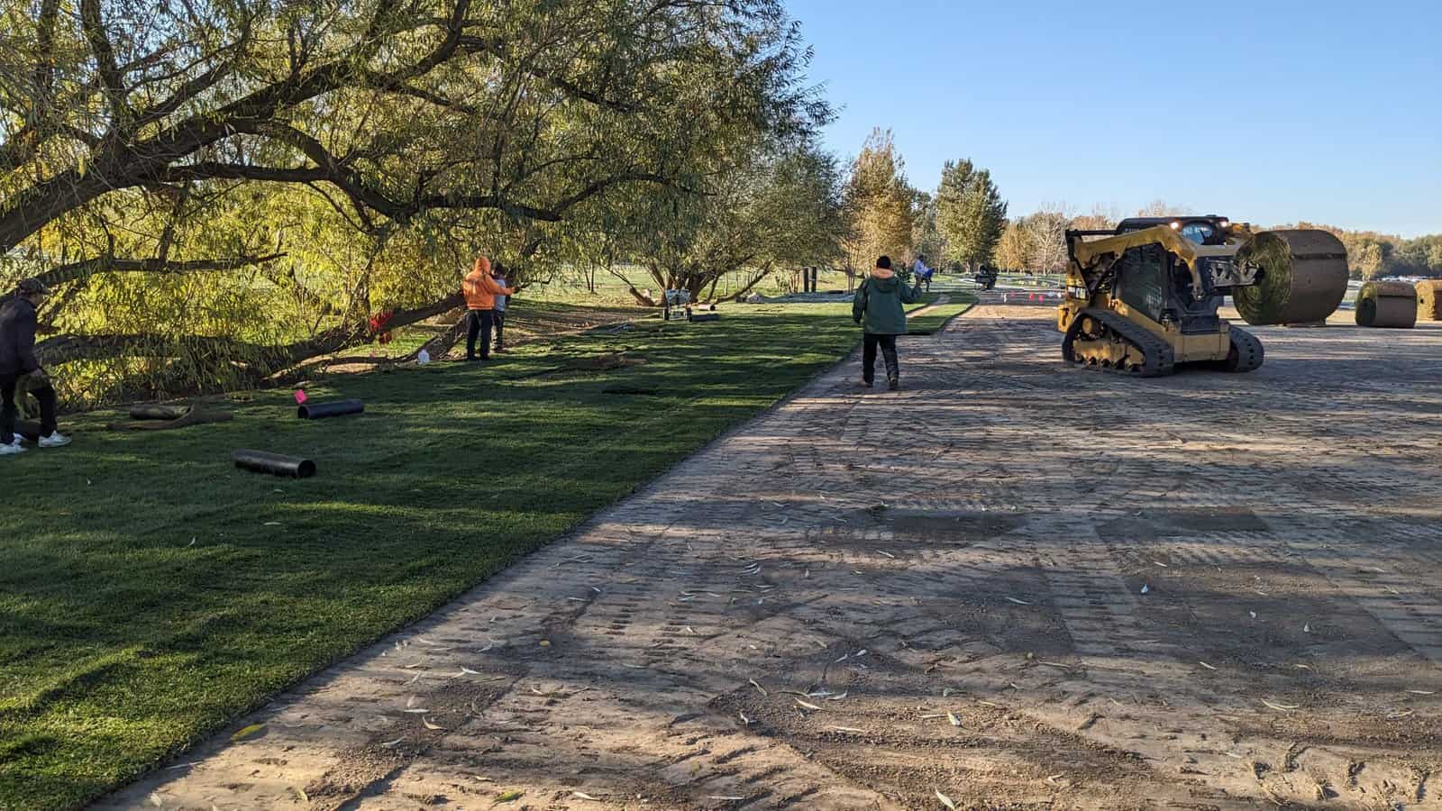 Installing in park