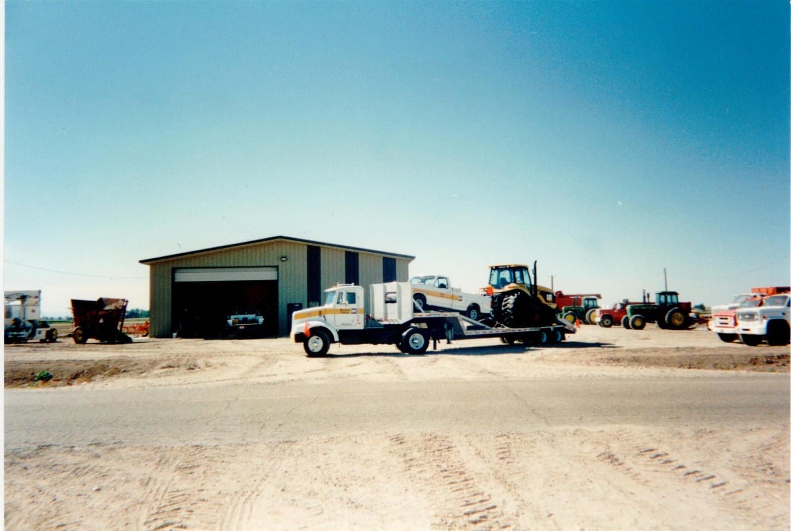 Old photo of McKellip Sod Farm shop